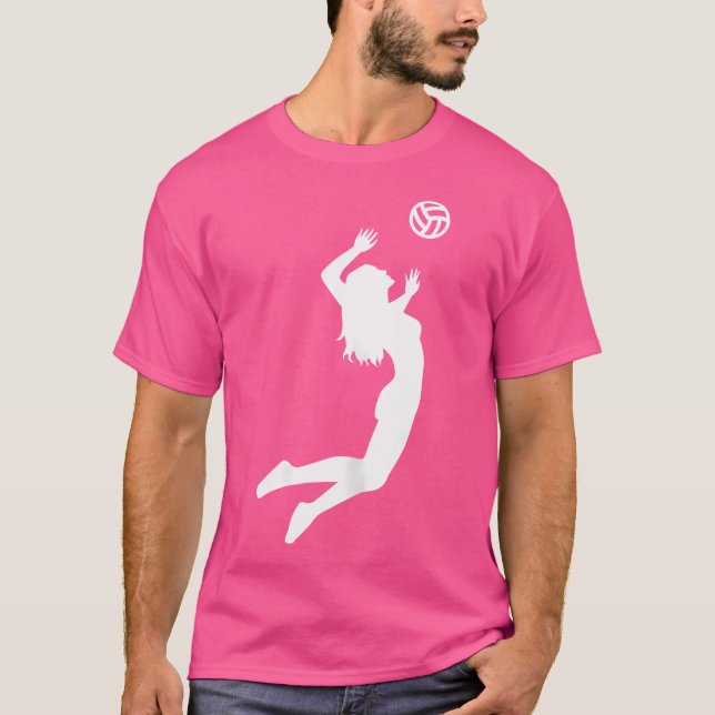 Camiseta Chica de voleibol (Anverso)