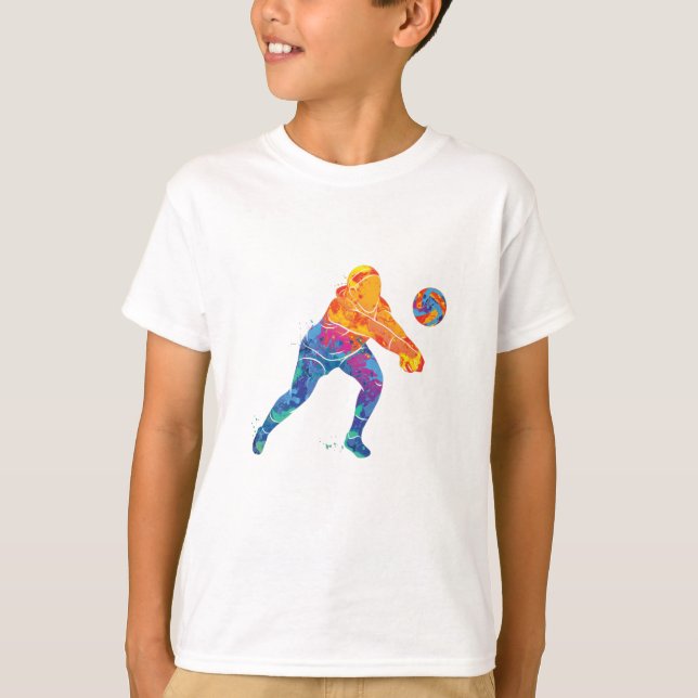 Camiseta Chica de voleibol acuático (Anverso)