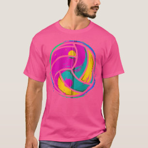 Camiseta Chica de voleibol femenino Yin Yang Volleyb