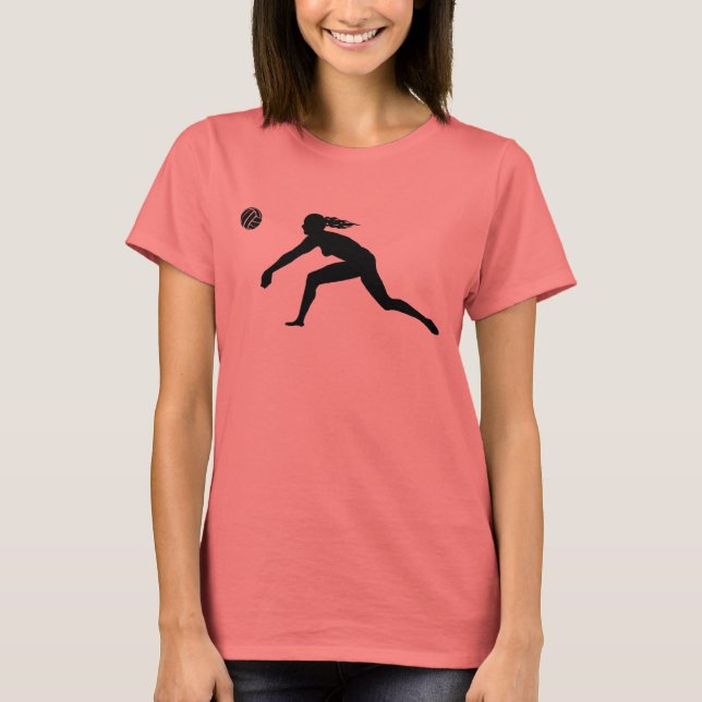 Camiseta Chica de voleibol III (Anverso)