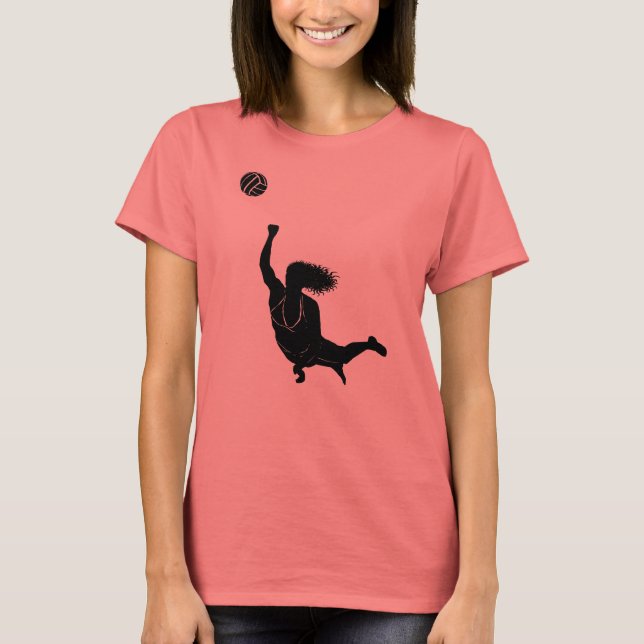 Camiseta Chica de voleibol V (Anverso)