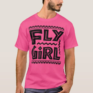 Camiseta Chica De Vuelo 80S 90S Hip De Chica-B