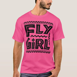 Camiseta Chica De Vuelo 80S 90S Hip De Chica-B