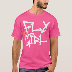 Camiseta Chica De Vuelo 80S 90S Rap B-Chica Escuela Secunda