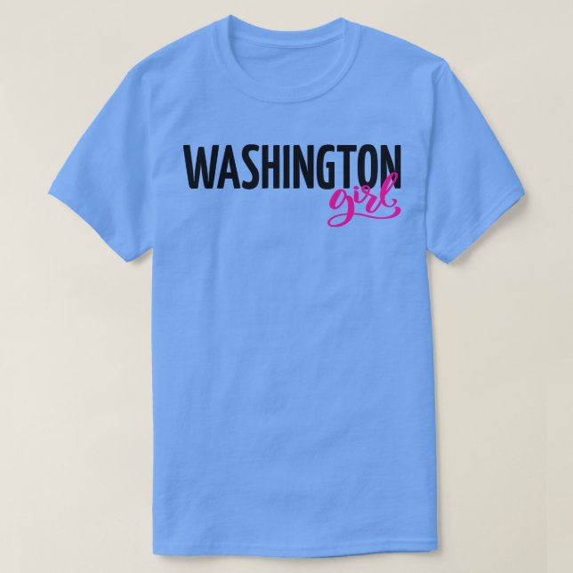Camiseta Chica de Washington (Diseño del anverso)