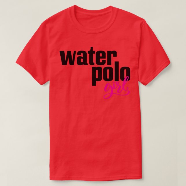 Camiseta Chica de waterpolo (Diseño del anverso)