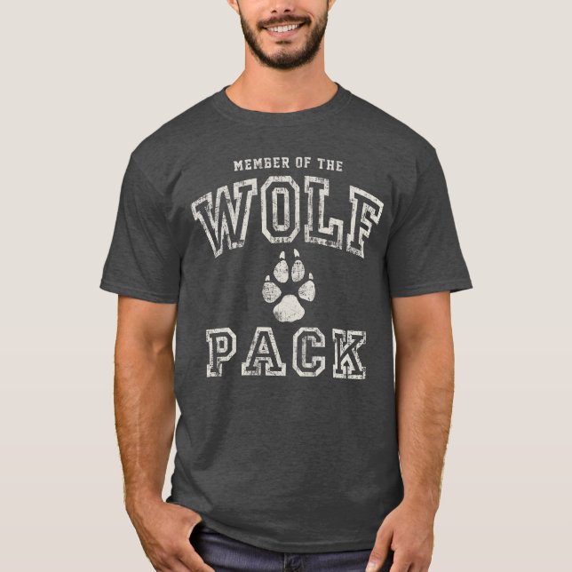 Camiseta Chica de Wolf Pack (Anverso)