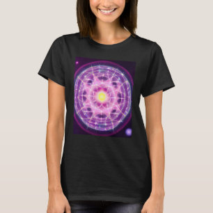 Camiseta Chica de yoga Saludo al Sol femenino Meditación Ch