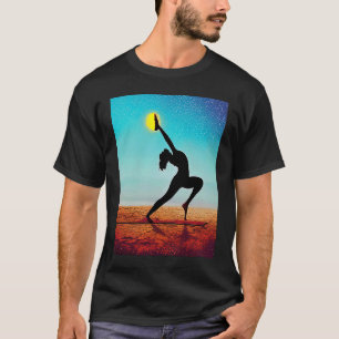 Camiseta Chica de yoga Saludo al Sol femenino Meditación Ch