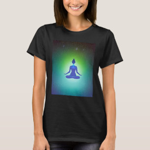 Camiseta Chica de yoga Saludo al Sol femenino Meditación Ch