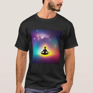 Camiseta Chica de yoga Saludo al Sol femenino Meditación Ch