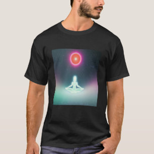 Camiseta Chica de yoga Saludo al Sol femenino Meditación Ch