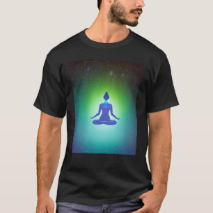 Camiseta Chica de yoga Saludo al Sol femenino Meditación Ch