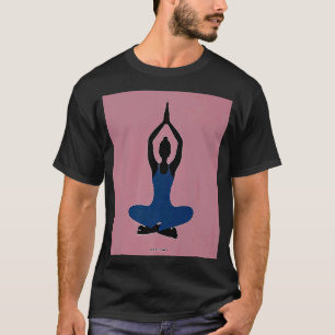 Camiseta Chica de yoga Saludo al Sol femenino Meditación Ch