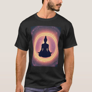 Camiseta Chica de yoga Saludo al Sol femenino Meditación Ch