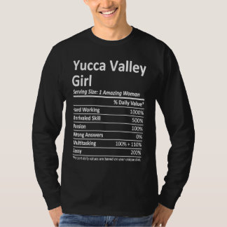 Camiseta CHICA DE YUCCA VALLEY CA CALIFORNIA Hogar Ciudad
