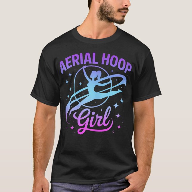 Camiseta Chica del Aro Aéreo (Anverso)
