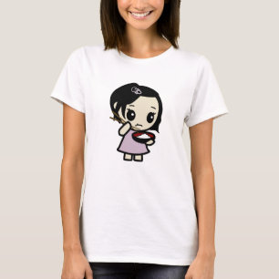 Camiseta chica del arroz