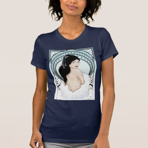 Camiseta Chica del art déco