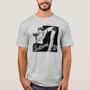 Camiseta Chica del bar Vintage Nightclub