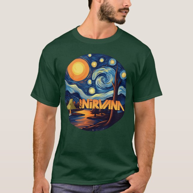 Camiseta Chica del Campamento Nirvana (Anverso)