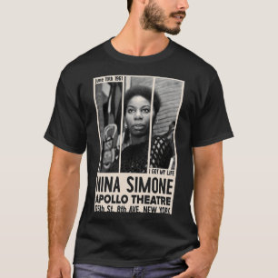 Camiseta Chica del cartel del concierto de Nina Jazz