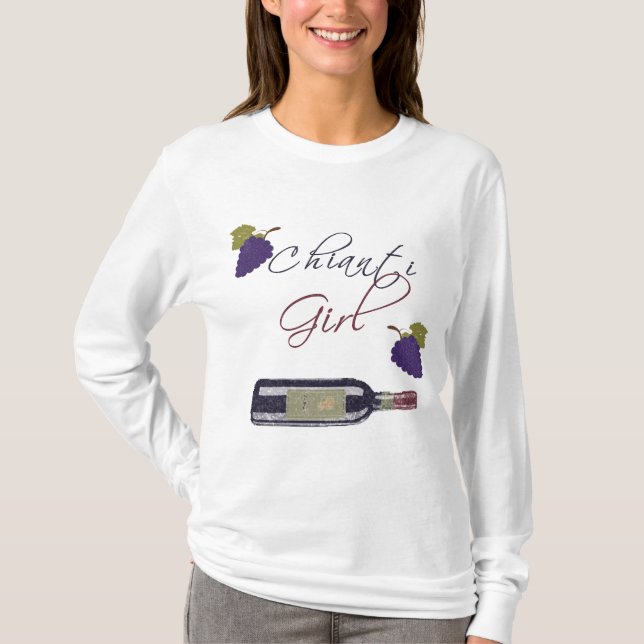 Camiseta Chica del Chianti (Anverso)