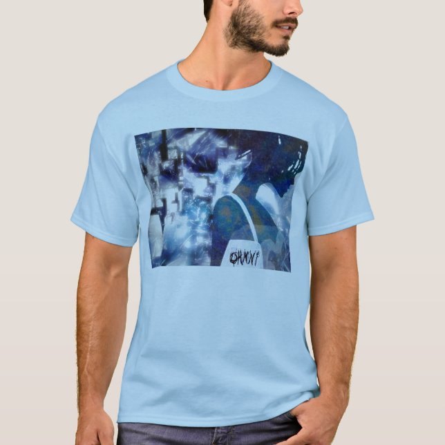 Camiseta chica del cyberfunk (Anverso)