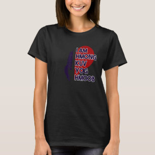 Camiseta Chica del Día de la Bandera Hmong Miao Princesa Fu