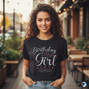 Camiseta Chica del día de nacimiento - Atractivo mínimo