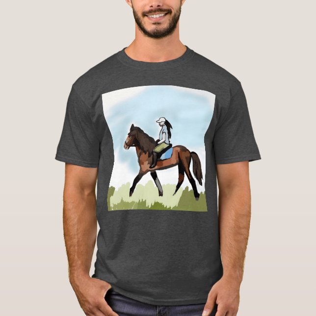 Camiseta Chica del Día del Caballo (Anverso)