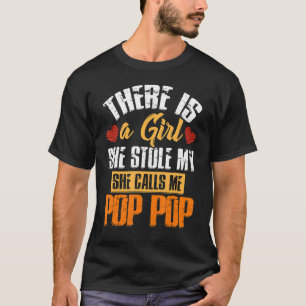 Camiseta Chica del Día del Padre de los hombres me llama ab