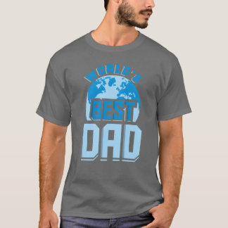 Camiseta Chica del Día del Padre Padre Padre del Mundo Mejo
