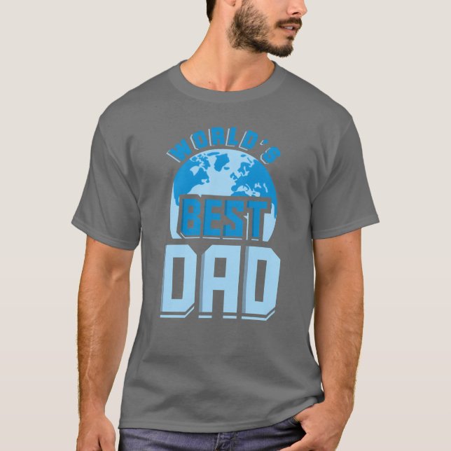 Camiseta Chica del Día del Padre Padre Padre del Mundo Mejo (Anverso)