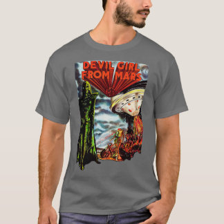 Camiseta Chica del diablo del arte de los fans clásicos del