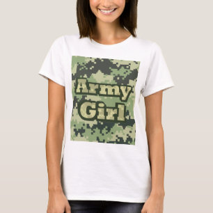 Camiseta Chica del ejército