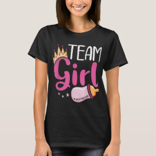 Camiseta Chica del equipo de Baby Shower de embarazo, papá,