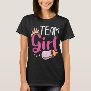 Camiseta Chica del equipo de Baby Shower de embarazo, papá,