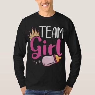 Camiseta Chica del equipo de Baby Shower de embarazo, papá,