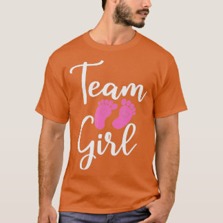 Camiseta Chica del equipo de Fiesta de revelación de género