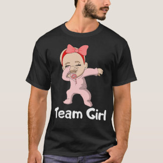 Camiseta Chica del equipo de Fiesta de Revelación de Género