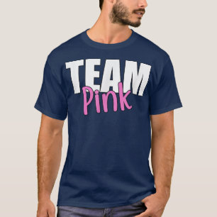 Camiseta Chica del equipo de Fiesta rosado de Revelación de