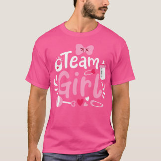 Camiseta Chica del equipo de revelación de género 1