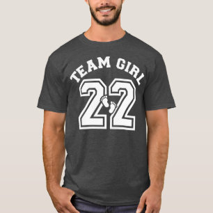 Camiseta Chica del equipo de revelación de género 2022 a la