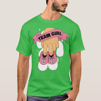 Camiseta Chica del equipo de Revelación de Género Niña Zapa