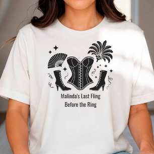 Camiseta Chica del espectáculo de Las Vegas Dama de honor D