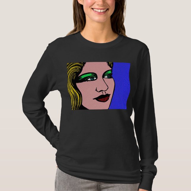 Camiseta Chica del estallido (Anverso)