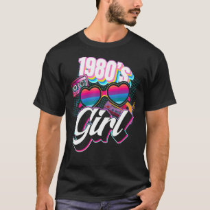 Camiseta chica del Hipster Retro Ochties Rave Fiesta de los