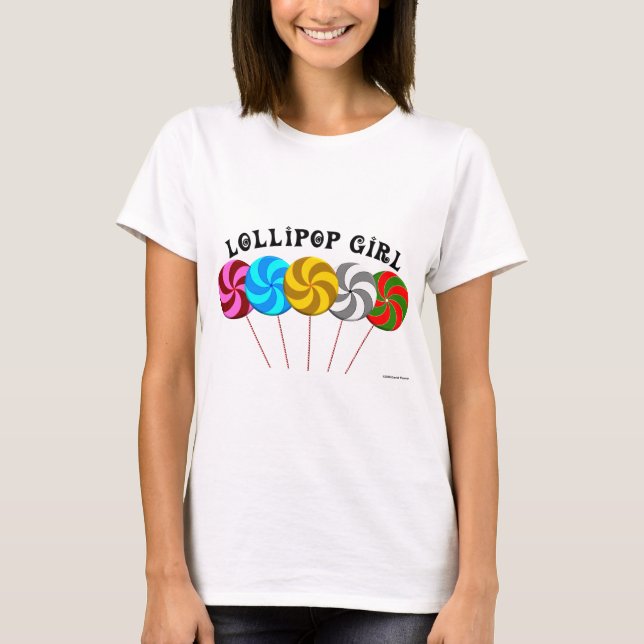 Camiseta Chica del Lollipop (Anverso)