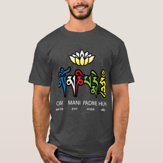 Camiseta Chica del mantra Om Mani Padme Hum